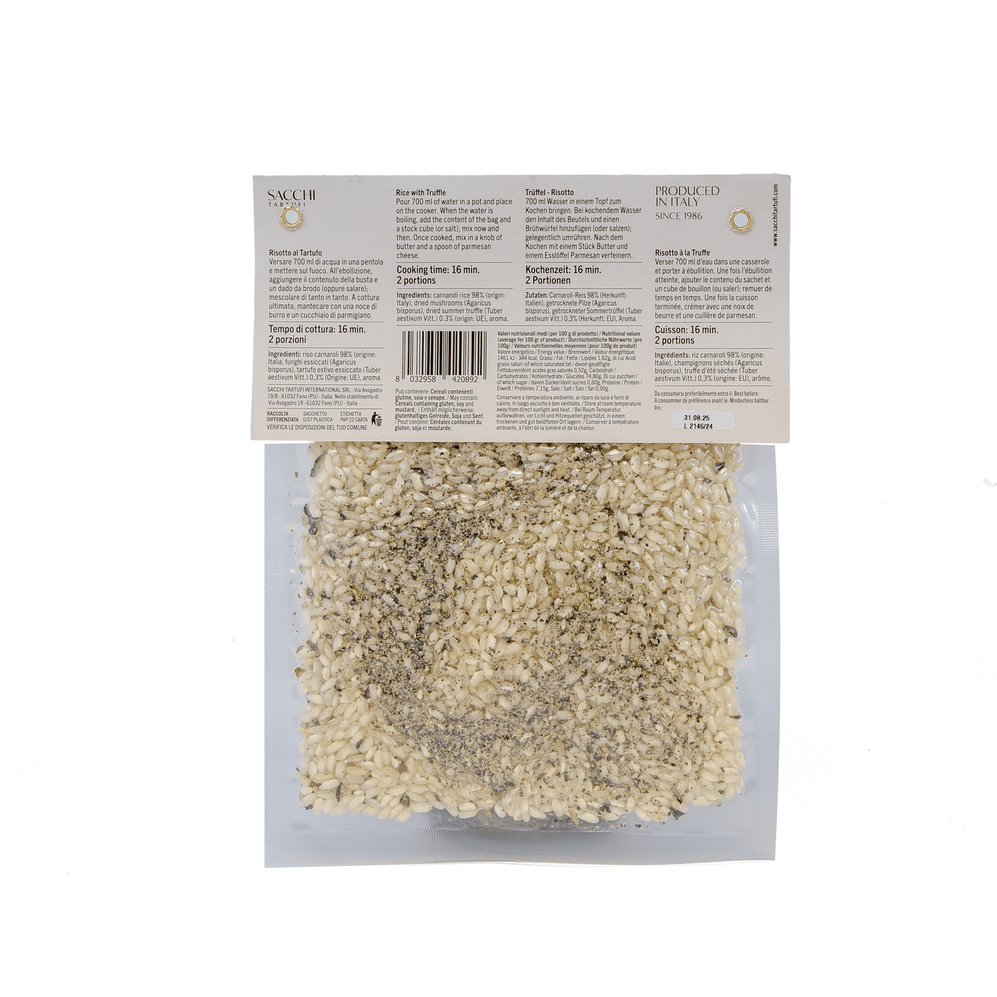 Italian Black Truffle Risotto