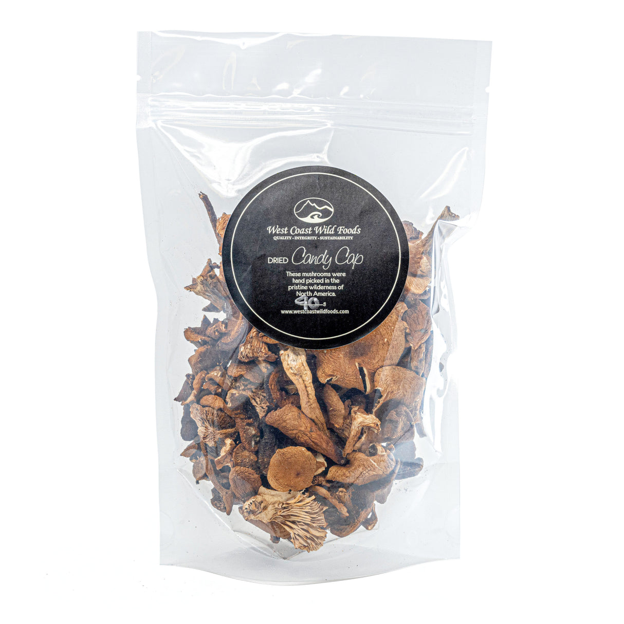 Dried Candy Cap Mushrooms - 40g