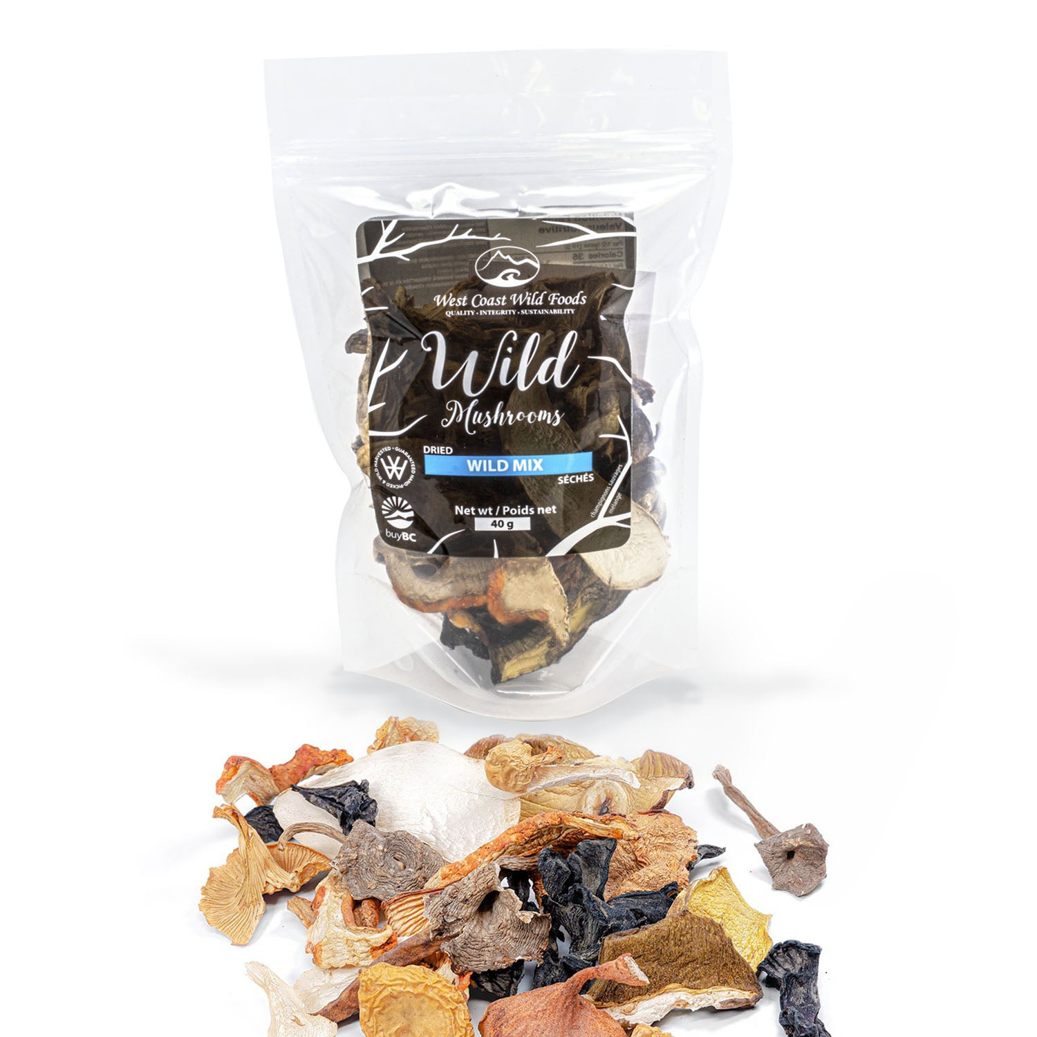 Dried Wild Mushroom Mix - 40g