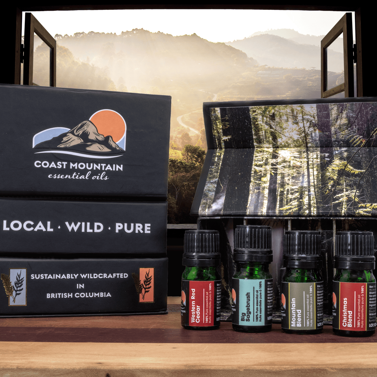 WILDCRAFTED ESSENTIAL OIL GIFT PACK (4X5ML)