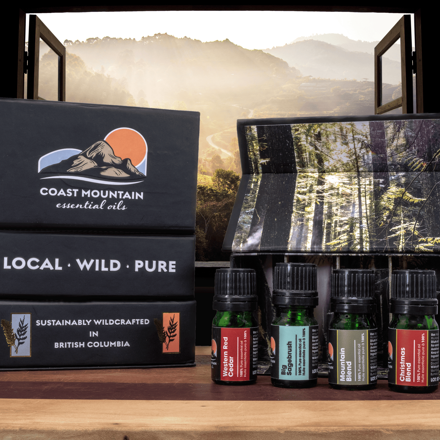 WILDCRAFTED ESSENTIAL OIL GIFT PACK (4X5ML)