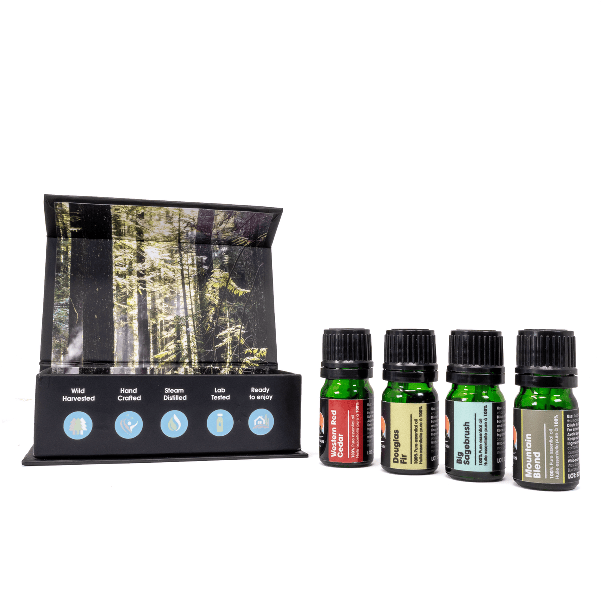 WILDCRAFTED ESSENTIAL OIL GIFT PACK (4X5ML)