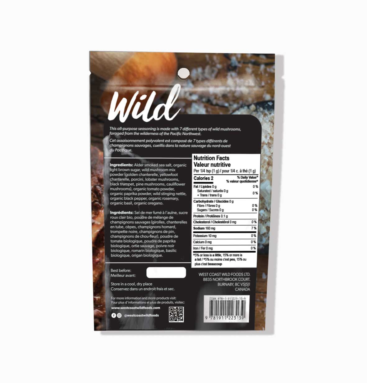 Alder Smoked BBQ Wild Mushroom Seasoning