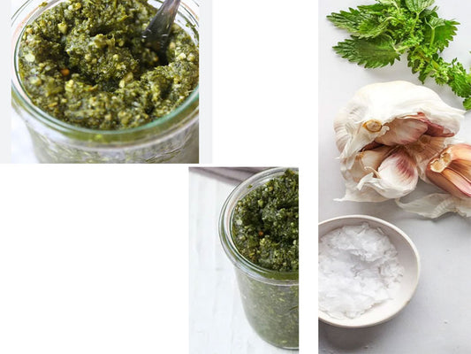 Wild Porcini & Stinging Nettle Pesto Recipe