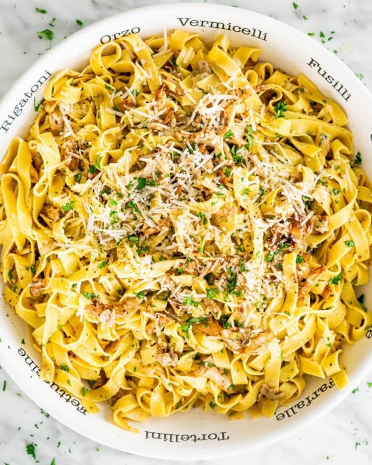 Wild White Chanterelle Pasta