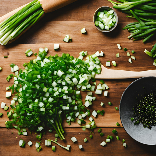 2 ways to preserve wild green onions!