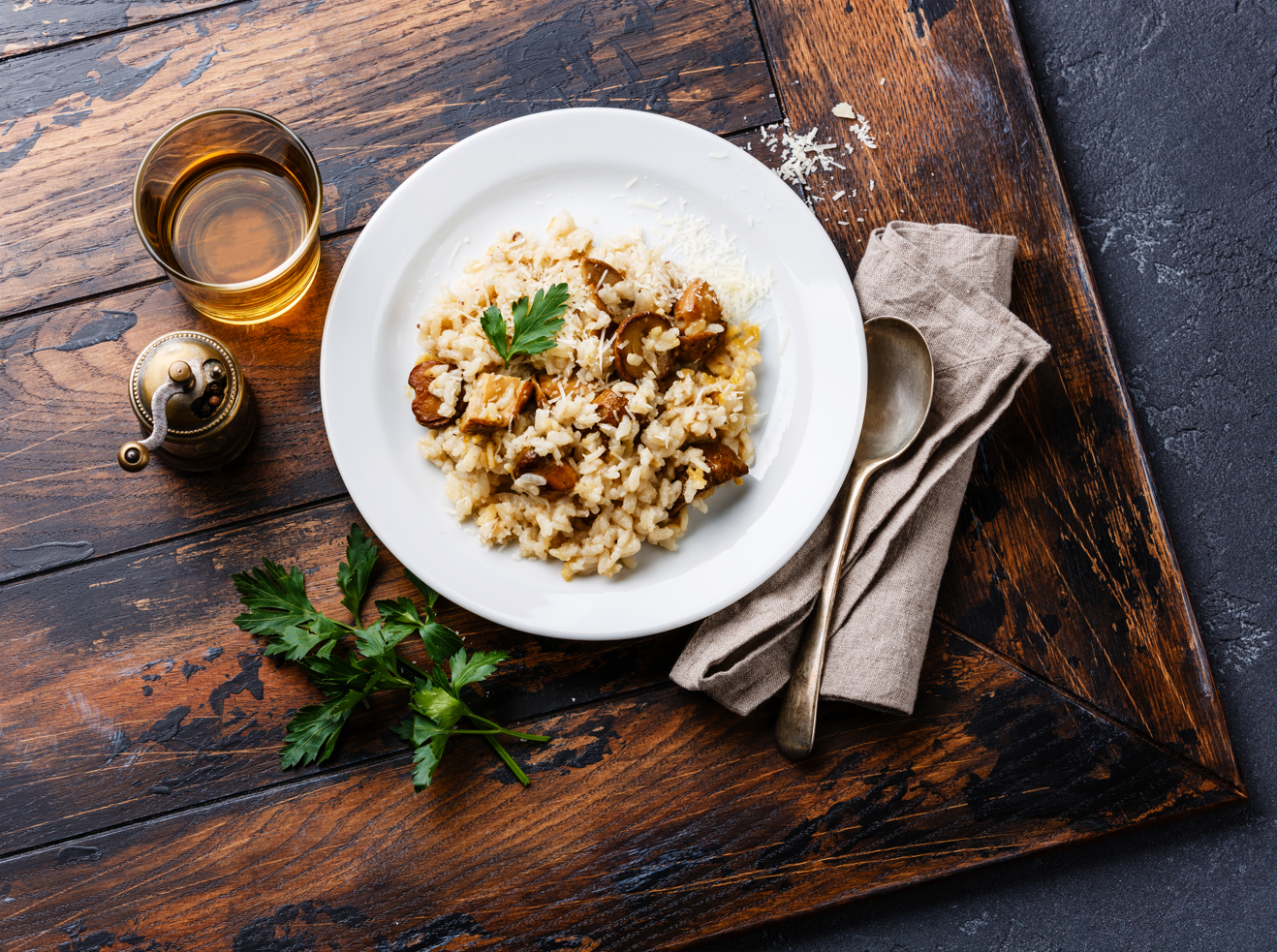 Porcini Mushroom Risotto