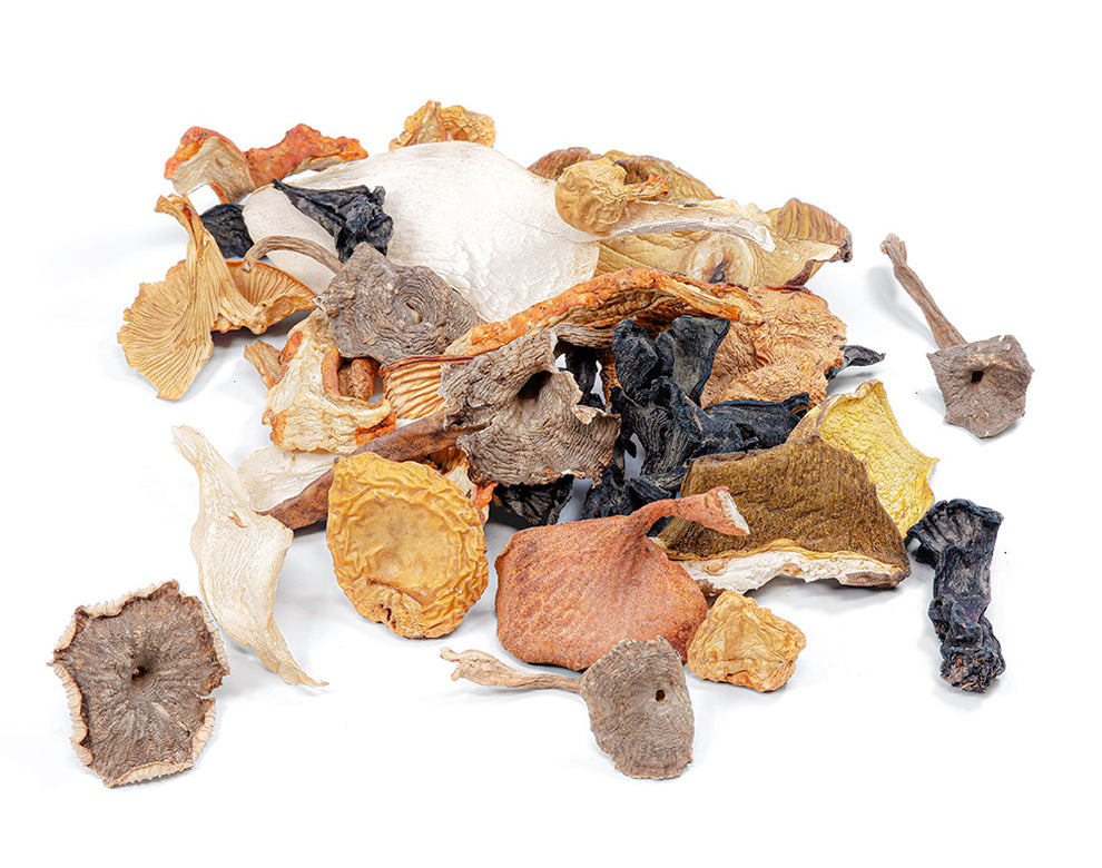 Dried Wild Mushroom Mix West Coast Wild Foods