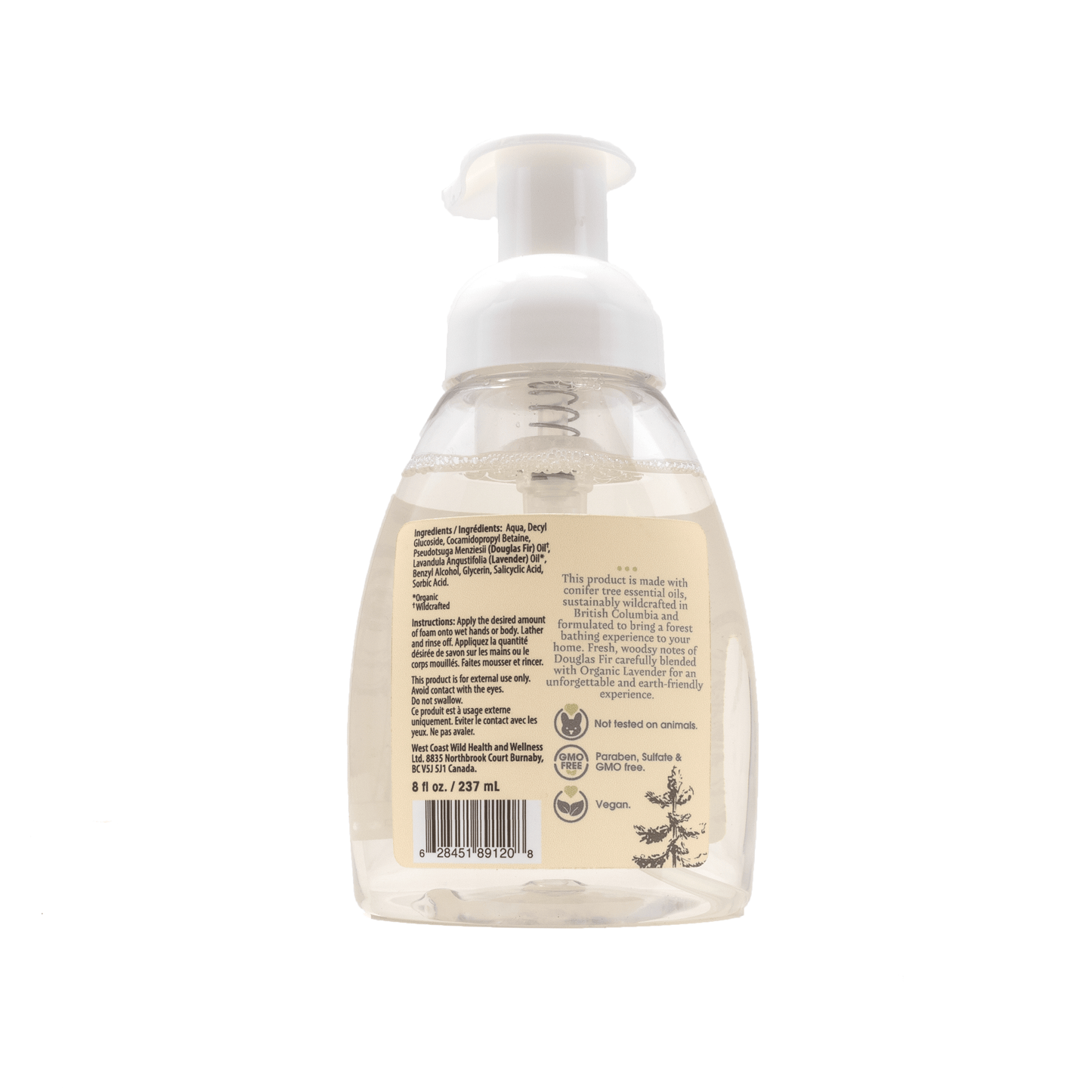 Douglas Fir Foaming Hand Soap