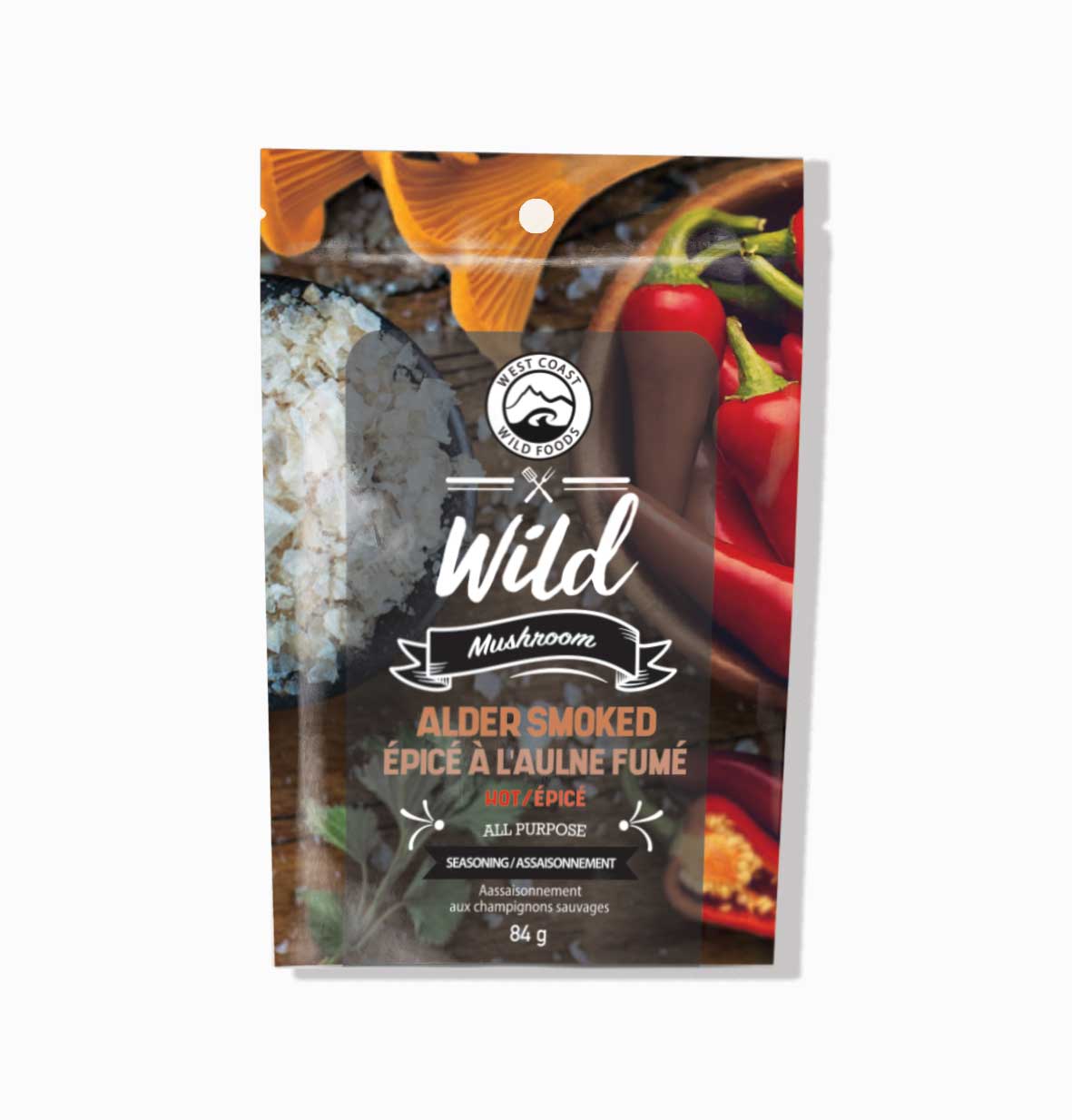 Alder Smoked Hot Wild Mushroom Seasoning