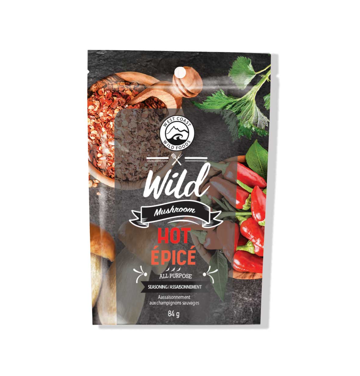 Hot Wild Mushroom Seasoning